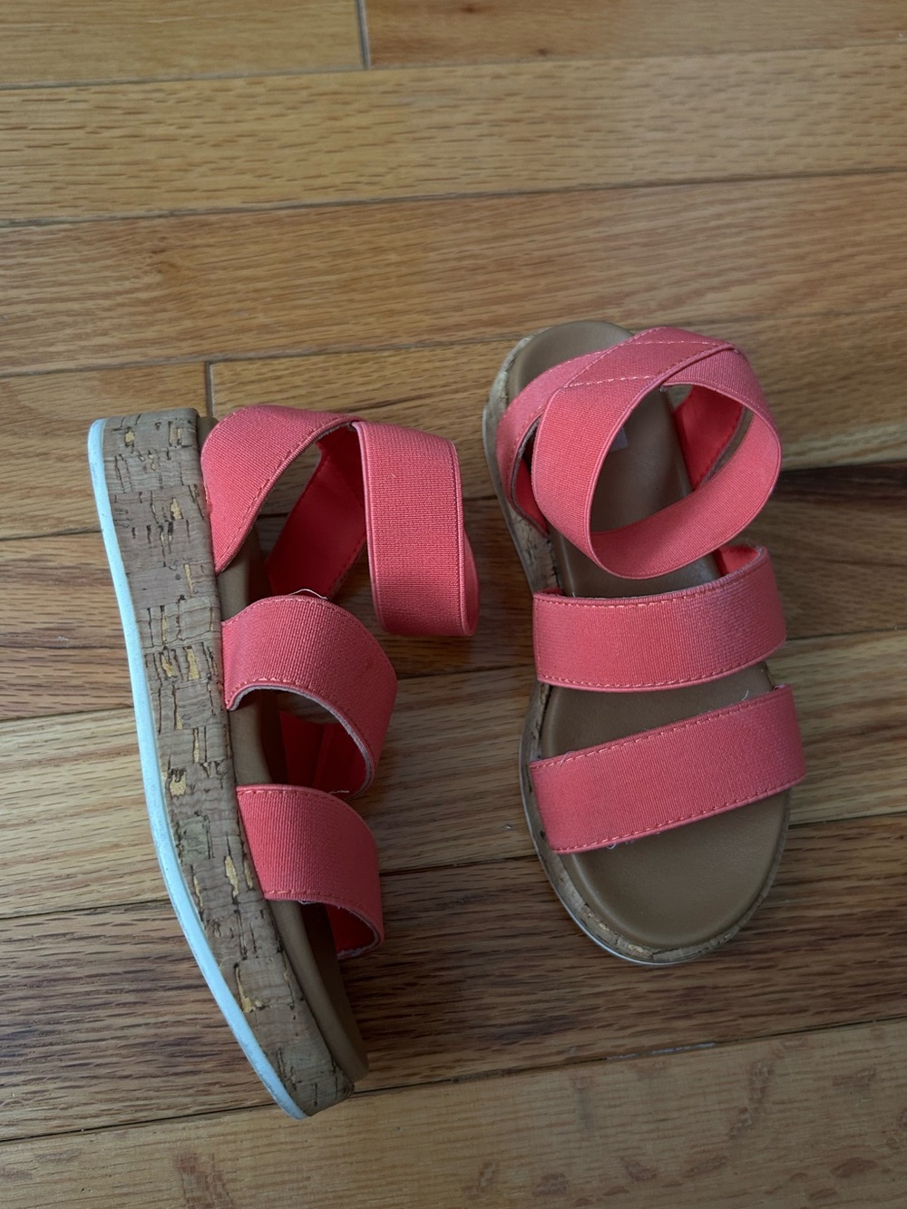 DV by DOLCE VITA Slink Girls Elastic Wedge Sandals